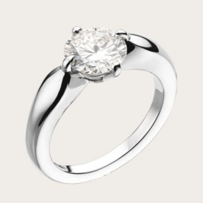 Bvlgari Ladies' Dedicata A Venezia Crystal Setting Ring Celebrity Style Wedding Jewelry Online Store AN854631