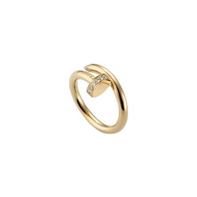 2021 Classic Style Juste Un Clou Nail Design Single Circle Rigent Diamonds Ring For Ladies B4094800/B4092700/B4216900