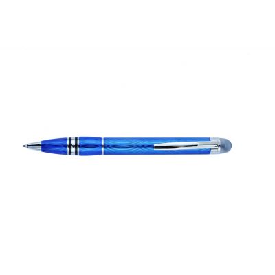 MontBlanc Starwalker Luminescent Blue Lacquer & Silver Fashion Ballpoint Pen Replica MT008