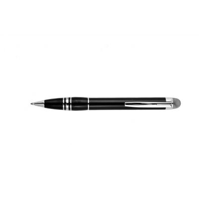 MontBlanc Starwalker Classique Black Lacquer And Silver Top Selling Ballpoint Pen MT082