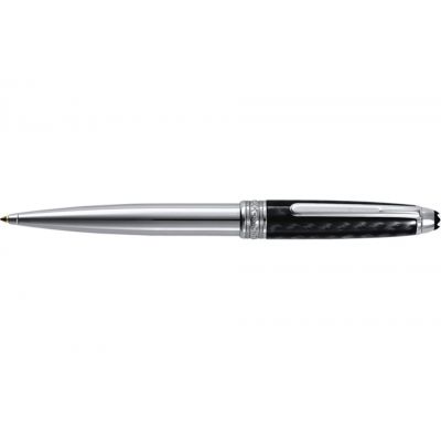 MontBlanc Meisterstuck Classic Black Lacquer Matte SS Ballpoint Pen Online Replica MT068