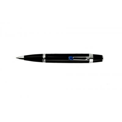 MontBlanc Boheme Black Resin And Platinum Plated luxury Blue Jewelry Ballpoint Pen MT013