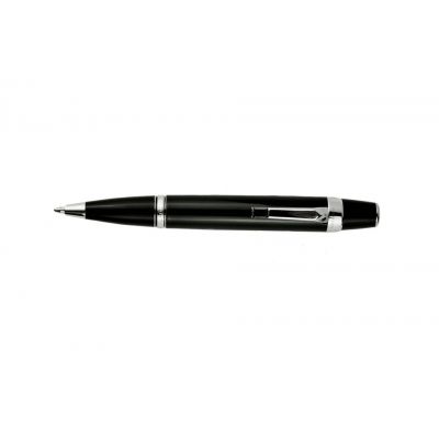 MontBlanc Boheme Black Resin & Platinum-plated Classique Jewelry Ballpoint Pen MT023