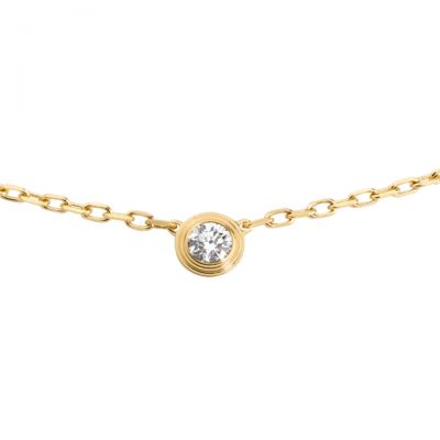 Cartier Diamants Legers Necklace Replica B7215800 Yellow Gold Top-end Quality Gemstone Australia 2018 