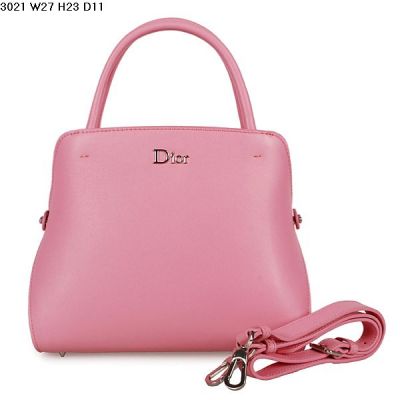 Most Popular Cherry Pink Dior Silver Hardware Top Handle A-shape Tote Bag For Girls Micro