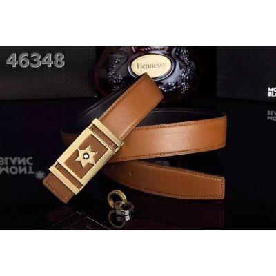 Top Sale MontBlanc Star Styles Pin Buckle Multicolor Reversible Strap Guy Fake Fashion Belt Online