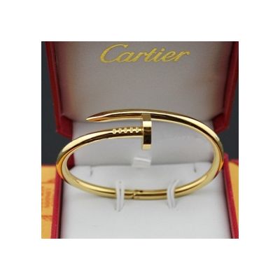 Cartier Juste Un Clou Bracelet B6048217 Yellow Gold Plated Replica Designer Jewellery Kristen Stewart Style
