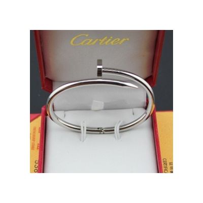 Cartier Juste Un Clou Bracelet B6041817 18K White Gold Latest Fashion Nail Design Vogue UK Recommend