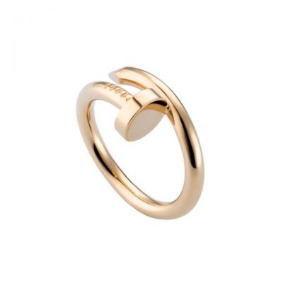Cartier Juste Un Clou Pink Gold Ring B4092500 High Replica Nail Jewelry Women UK Sale  