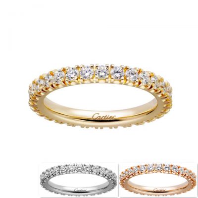 Etincelle de Cartier Wedding Band B4087000 B4087100 B4210600 Diamonds 18K Gold New Arrival Online Sale For Women