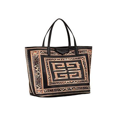 Top Quality  Women's Givenchy Logo Multicolor Fake Antigona Large Capacity Shopping Tote Bag