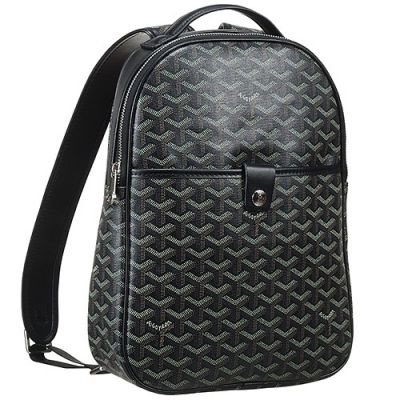 Goyard Black Leather Racksack Bag Autumn & Winter Unisex Price List