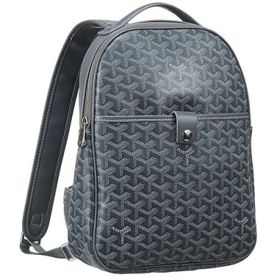 Best Price Goyard Grey Leather Backpack Shoulders Bag For Sale