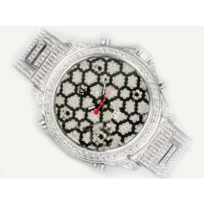 Cheap JACOB & CO Five Time Zone Pattern Diamonds Face Women's Wristwatch Copy