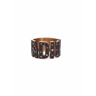 Vintage Style Dior J'Adior Black Star Ladies Yellow Brass Logo Style Ring 2019 Price 7597267_S