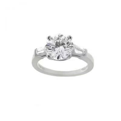 Bvlgari Women'S Griffe Diamond Ring 925 Silver High Quality Wedding Jewelry USA Hot Sale AN851167
