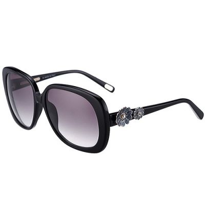 Cheap Marc Jacobs Oversized Purple Lenses Womens Oval Sunglass Black Frame 