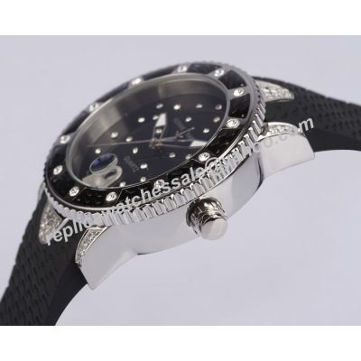 Ulysse-Nardin Marine Collection Starry Night Ref 8103-101E-3C/22 Lady Diver Replica Watch 